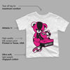 Fierce Pink 1s DopeSkill Toddler Kids T-shirt Sneakerhead BEAR Graphic