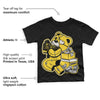 Black Tour Yellow AJ 4 Thunder DopeSkill Toddler Kids T-shirt Bear Steals Sneaker Graphic