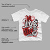 Black Toe 1s DopeSkill Toddler Kids T-shirt No Days Off Graphic