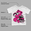 Fierce Pink 1s DopeSkill Toddler Kids T-shirt Bear Steals Sneaker Graphic