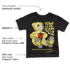 Yellow Snakeskin 11s DopeSkill Toddler Kids T-shirt Love Kills Graphic