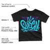 Aqua 6s DopeSkill Toddler Kids T-shirt Queen Graphic