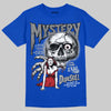 Jordan 3 "True Blue" DopeSkill T-Shirt Mystery Ghostly Grasp Graphic Streetwear - Royal