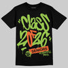 Neon Green Sneakers DopeSkill T-Shirt Class of 2026 Graphic Streetwear - Black