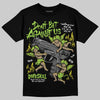 Neon Green Sneakers DopeSkill T-Shirt Don't Bet Against Us Graphic Streetwear - Black