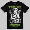 Neon Green Sneakers DopeSkill T-Shirt Trust Nobody Graphic Streetwear - black