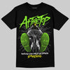 Neon Green Sneakers DopeSkill T-Shirt Nothing Can Hold US Down Graphic Streetwear - Black