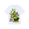 Neon Green Sneakers DopeSkill T-Shirt Make Money Graphic Streetwear - White