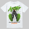 Neon Green Sneakers DopeSkill T-Shirt Nothing Can Hold US Down Graphic Streetwear - White 
