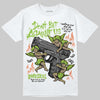 Neon Green Sneakers DopeSkill T-Shirt Don't Bet Against Us Graphic Streetwear - White
