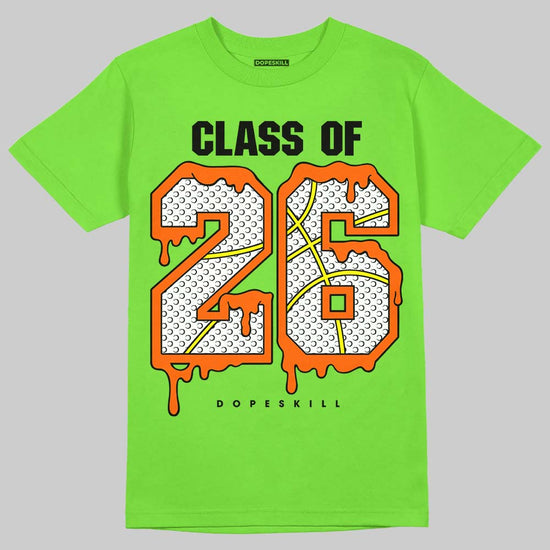 Neon Green Sneakers DopeSkill T-Shirt 26 Drip Graphic Streetwear - Lime