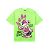 Neon Green Sneakers DopeSkill T-Shirt Make Money Graphic Streetwear - Lime