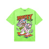 Neon Green Sneakers DopeSkill T-Shirt Money Callin' Graphic Streetwear - Lime
