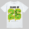 Neon Green Sneakers DopeSkill T-Shirt 26 Drip Graphic Streetwear - White