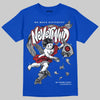 Jordan 3 "True Blue" DopeSkill T-Shirt Nevermind Graphic Streetwear - Royal