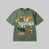 New Love Heals DopeSkill Premium T-shirt Streetwear - Moss