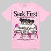 Pink Sneakers DopeSkill T-Shirt New Seek First Graphic Streetwear - Light Pink