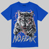 Jordan 3 "True Blue" DopeSkill T-Shirt No Fear Graphic Streetwear - Royal