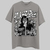 Grey Sneakers DopeSkill T-Shirt No Money No Lust Graphic Streetwear - Gravel