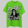 Neon Green Sneakers DopeSkill T-Shirt No Money No Lust Graphic Streetwear - Lime