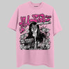 Pink Sneakers DopeSkill T-Shirt No Money No Lust Graphic Streetwear - Light Pink