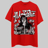Red Sneakers DopeSkill T-Shirt No Money No Lust Graphic Streetwear - Red