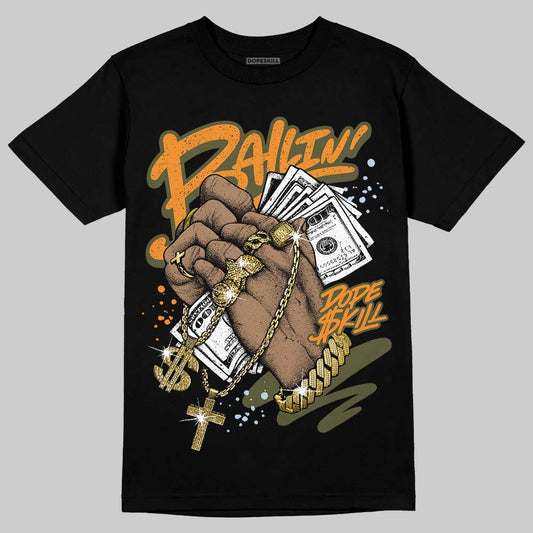 Jordan 5 "Olive" DopeSkill T-Shirt Always Ballin' Graphic Streetwear - Black