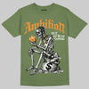 Jordan 5 Olive DopeSkill T-Shirt Ambition Graphic Streetwear - military Green