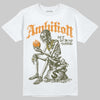 Jordan 5 Olive DopeSkill T-Shirt Ambition Graphic Streetwear - White 