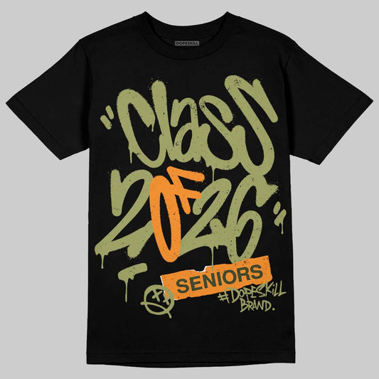 Olive Sneakers DopeSkill T-Shirt Class of 2026 Graphic Streetwear - Black