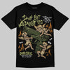 Olive Sneakers DopeSkill T-Shirt Don't Bet Against Us Graphic Streetwear - Black