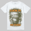 Olive Sneakers DopeSkill T-Shirt Look In My Eyes Graphic Streetwear - White