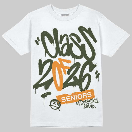 Olive Sneakers DopeSkill T-Shirt Class of 2026 Graphic Streetwear  WHite