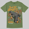 Olive Sneakers DopeSkill T-Shirt Don't Bet Against Us Graphic Streetwear - Military green