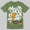 Olive Sneakers DopeSkill T-Shirt Class of 2026 Graphic Streetwear - Military Green