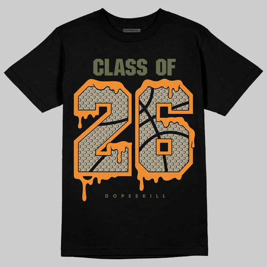 Olive Sneakers DopeSkill T-Shirt 26 Drip Graphic Streetwear - Black