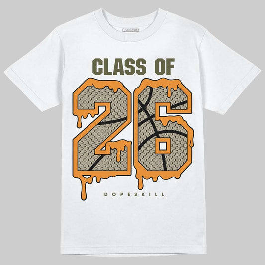 Olive Sneakers DopeSkill T-Shirt 26 Drip Graphic Streetwear - White