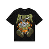 Olive Sneakers DopeSkill T-Shirt At The Top Graphic Streetwear - Black