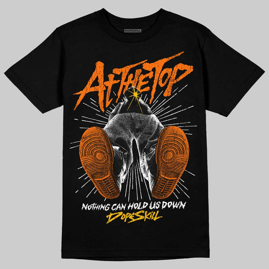 Orange Sneakers DopeSkill T-Shirt Nothing Can Hold US Down Graphic Streetwear - black