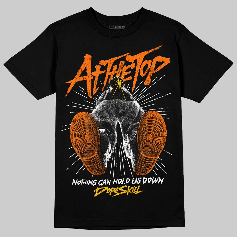Orange Sneakers DopeSkill T-Shirt Nothing Can Hold US Down Graphic Streetwear - black