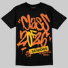 Orange, Black and White Sneakers DopeSkill T-Shirt Class of 2026 Graphic Streetwear - black