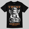 Orange Sneakers DopeSkill T-Shirt Trust Nobody Graphic Streetwear - black