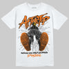 Orange Sneakers DopeSkill T-Shirt Nothing Can Hold US Down Graphic Streetwear - White