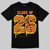 Orange, Black and White Sneakers DopeSkill T-Shirt 26 Drip Graphic Streetwear - Black