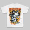 Orange Oversize Print Drip or Die DopeSkill Graphic Premium T-shirt Streetwear - White