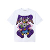 PURPLE Sneakers DopeSkill T-Shirt At The Top Graphic Streetwear - White