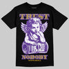 Purple Sneakers DopeSkill T-Shirt Trust Nobody Graphic Streetwear - black
