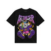 PURPLE Sneakers DopeSkill T-Shirt At The Top Graphic Streetwear - black