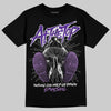 Purple Sneakers DopeSkill T-Shirt Nothing Can Hold US Down Graphic Streetwear - black