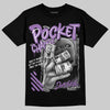 PURPLE Sneakers DopeSkill T-Shirt Pocket Change Graphic Streetwear - Black